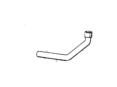 BMW 11531285856 Cooling System Water Hose