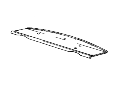 BMW 51461854814 Rear Window Shelf