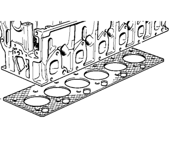 BMW 850Ci Cylinder Head Gasket - 11121741020