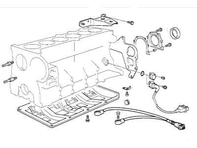 BMW 11111740981 Gasket Set Engine Block Asbesto Free