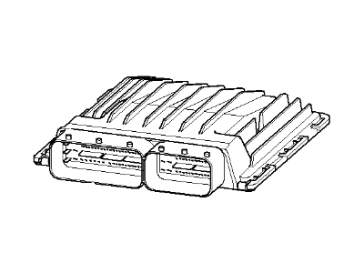 BMW 12147576671 Engine Control Module