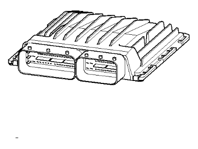 BMW 12147838850 Engine Control Module