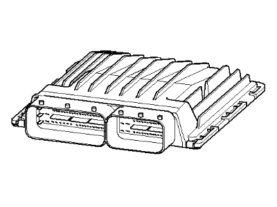 BMW 12147581127 Engine Control Module