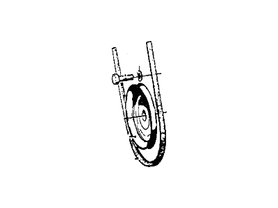 1970 BMW 2800 Serpentine Belt - 32411268688