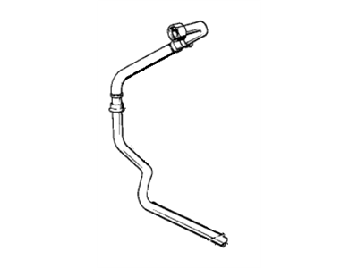 1983 BMW 633CSi Oil Cooler Hose - 17221176777