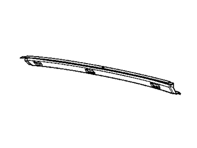 BMW 41321913780 Rear Window Frame Upper Part