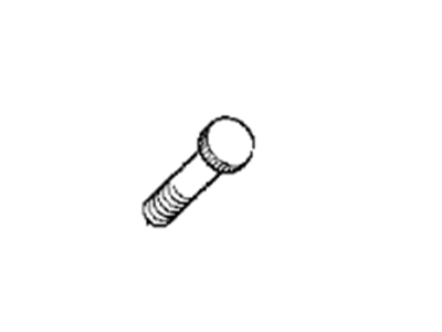 BMW 35416750459 Knurled Bolt