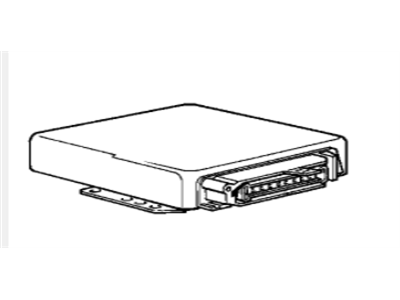 BMW 635CSi Engine Control Module - 12140021222