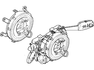 BMW 61319169761 SWITCH UNIT STEERING COLUMN