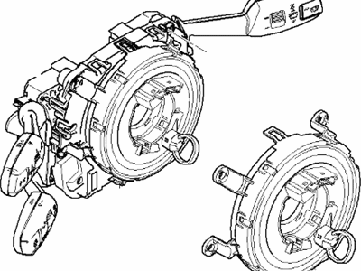 BMW 335i Turn Signal Switch - 61319169756