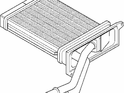 BMW 64118398842 Heater Radiator