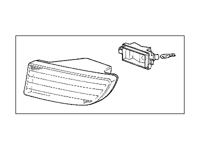 1996 BMW 750iL Fog Light - 63178352023