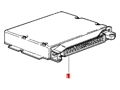 BMW 12147525411 Engine Control Module