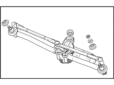 BMW X3 Wiper Pivot - 61617051669