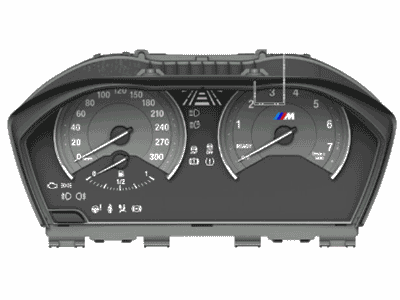 2017 BMW M2 Speedometer - 62108053081