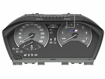 BMW 62108053081 Instrument Cluster