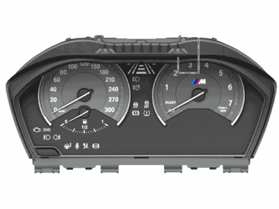 BMW 62108097327 Instrument Cluster