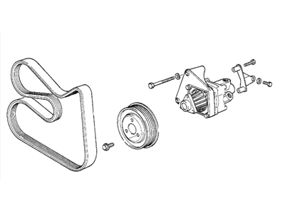 BMW 32411137707 Gasket Set Vane Pump