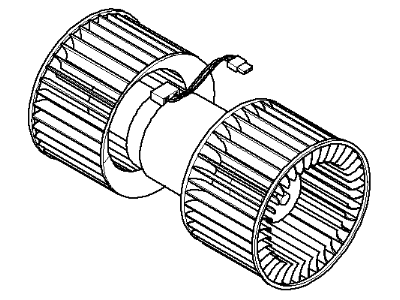 BMW 323Ci Blower Motor - 64119204154