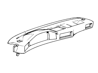 BMW 51451929189 Trim Panel Dashboard