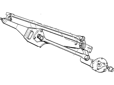 1995 BMW 530i Wiper Pivot - 61601384114