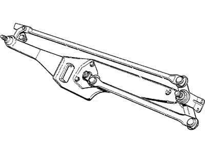 BMW 735iL Wiper Pivot - 61611378780