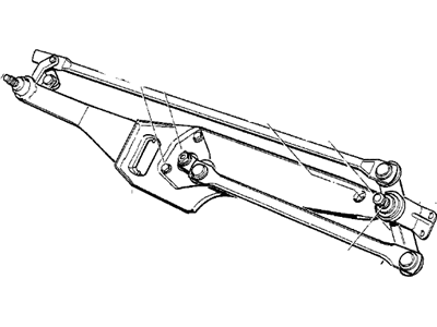 BMW 735iL Wiper Pivot - 61618350130