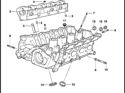 1991 BMW 318i Cylinder Head - 11121739913