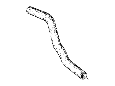 1976 BMW 3.0Si Radiator Hose - 11531256500