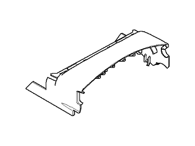 BMW 61316947772 Trim Panel, Upper Part