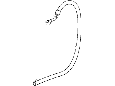 BMW 540i Power Steering Hose - 32411141505