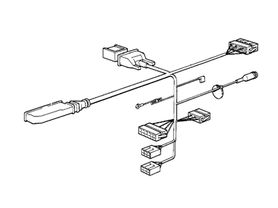 BMW 24631718196 Wiring Harness