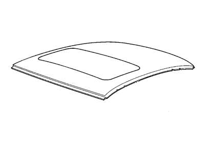 BMW 41318108457 Roof Panel