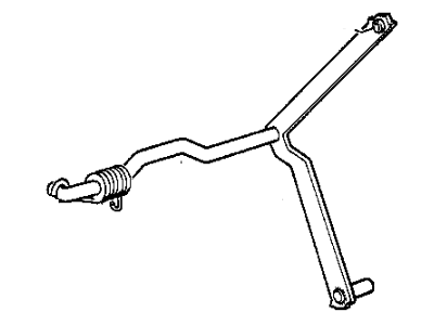 BMW 35411160968 Shaft, Accelerator Pedal