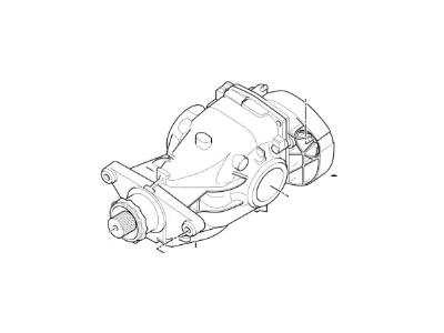 BMW 33107602986 Rear Differential Gear Ratio