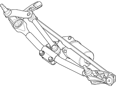 BMW 328xi Wiper Pivot - 61617161711