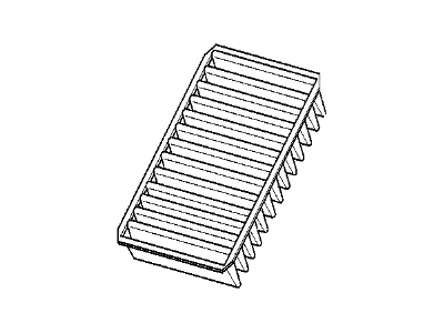 BMW 64319071933 Cabin Air Filter