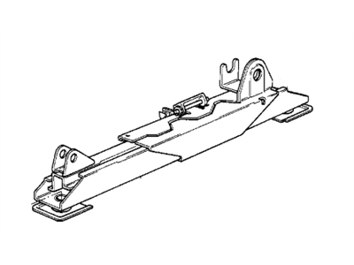 BMW 52101942635 Seat Rail Outer Left