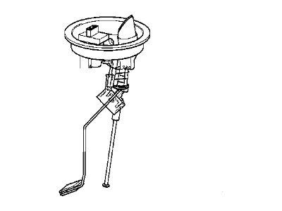 1996 BMW 318ti Fuel Level Sensor - 16146758734