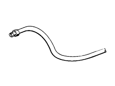 BMW 325e Oil Cooler Hose - 17221719364