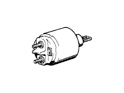 1984 BMW 533i Starter Solenoid - 12411273228