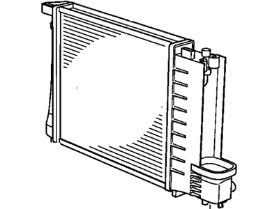 1995 BMW 318is Radiator - 17111728907