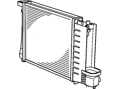 BMW 325is Radiator - 17111728908