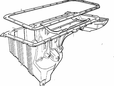 1995 BMW 525i Oil Pan - 11131740340