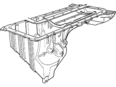 1994 BMW 525i Oil Pan - 11131740346