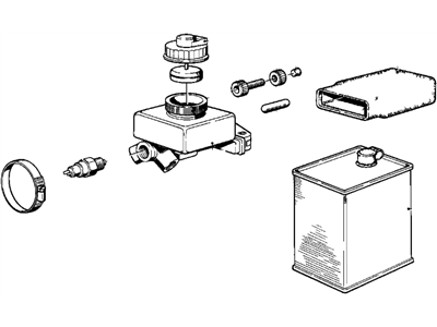 BMW 34311234925 Brake Master Cylinder Repair Kit
