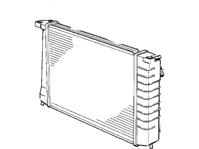 1993 BMW 535i Radiator - 17111723689