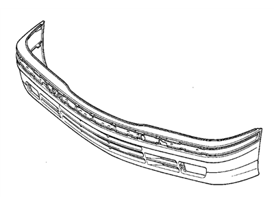 BMW 51118122453 Trim Panel, Bumper, Front