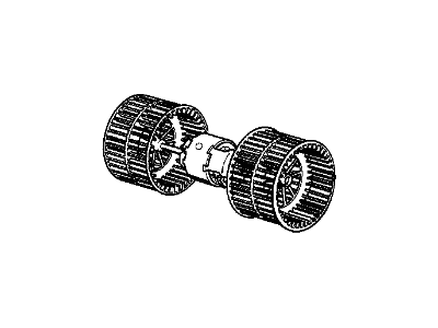 BMW 64111466014 Blower