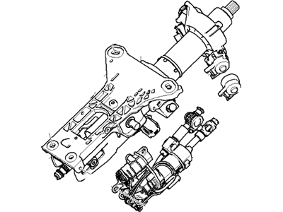 2006 BMW 525xi Steering Column - 32306770718